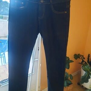Dark Blue Denim Jeans